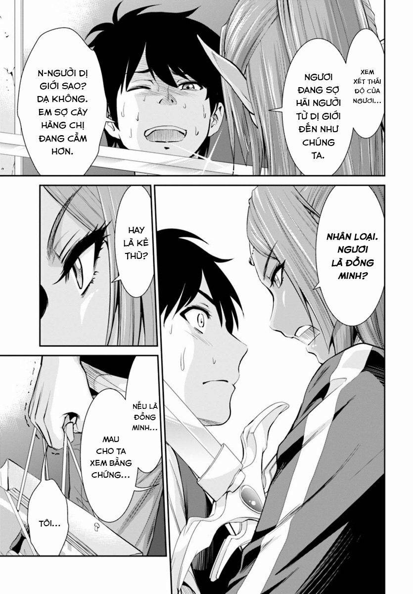 Yojouhan Isekai Kouryuuki 0.0 Đàm phán hòa bình với tộc elf trên căn phòng 4 chiếu rưỡi trang 4