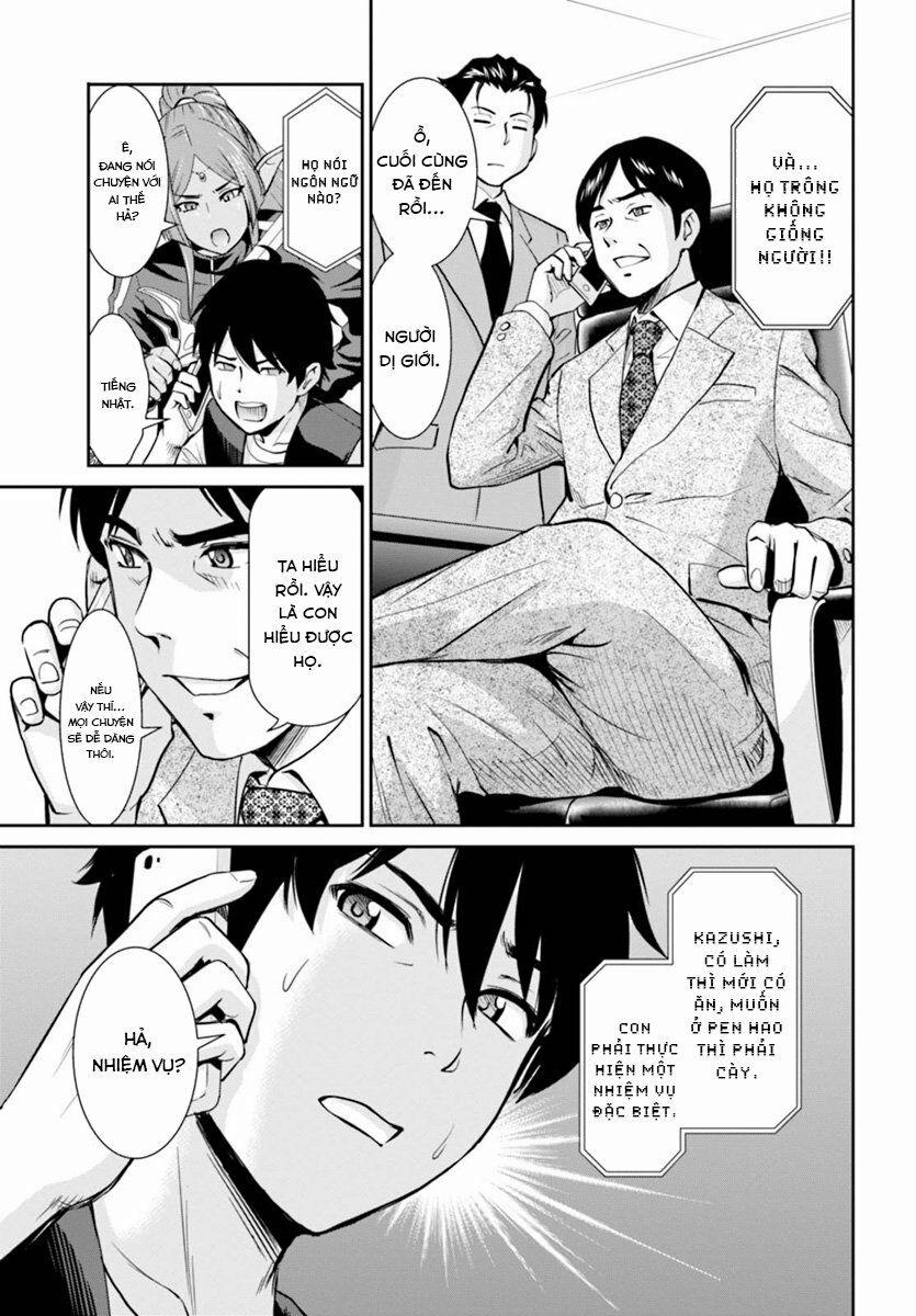 Yojouhan Isekai Kouryuuki 0.0 Đàm phán hòa bình với tộc elf trên căn phòng 4 chiếu rưỡi trang 6