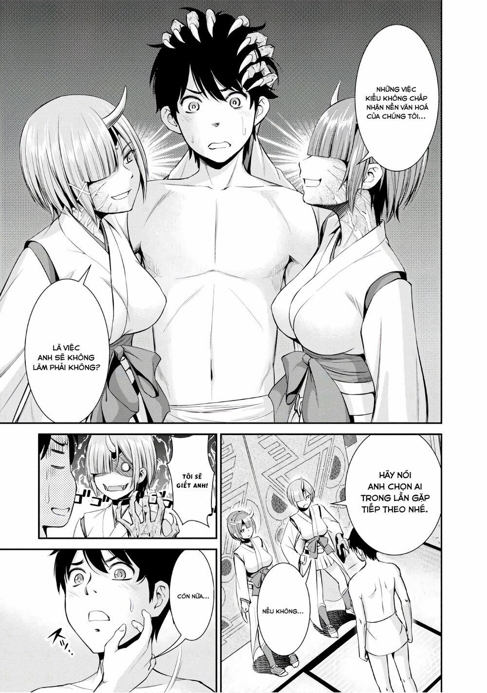 Yojouhan Isekai Kouryuuki 0 Đàm phán "tắm rửa" cùng các Ogre trang 35