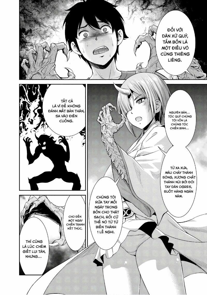 Yojouhan Isekai Kouryuuki 0 Đàm phán "tắm rửa" cùng các Ogre trang 8