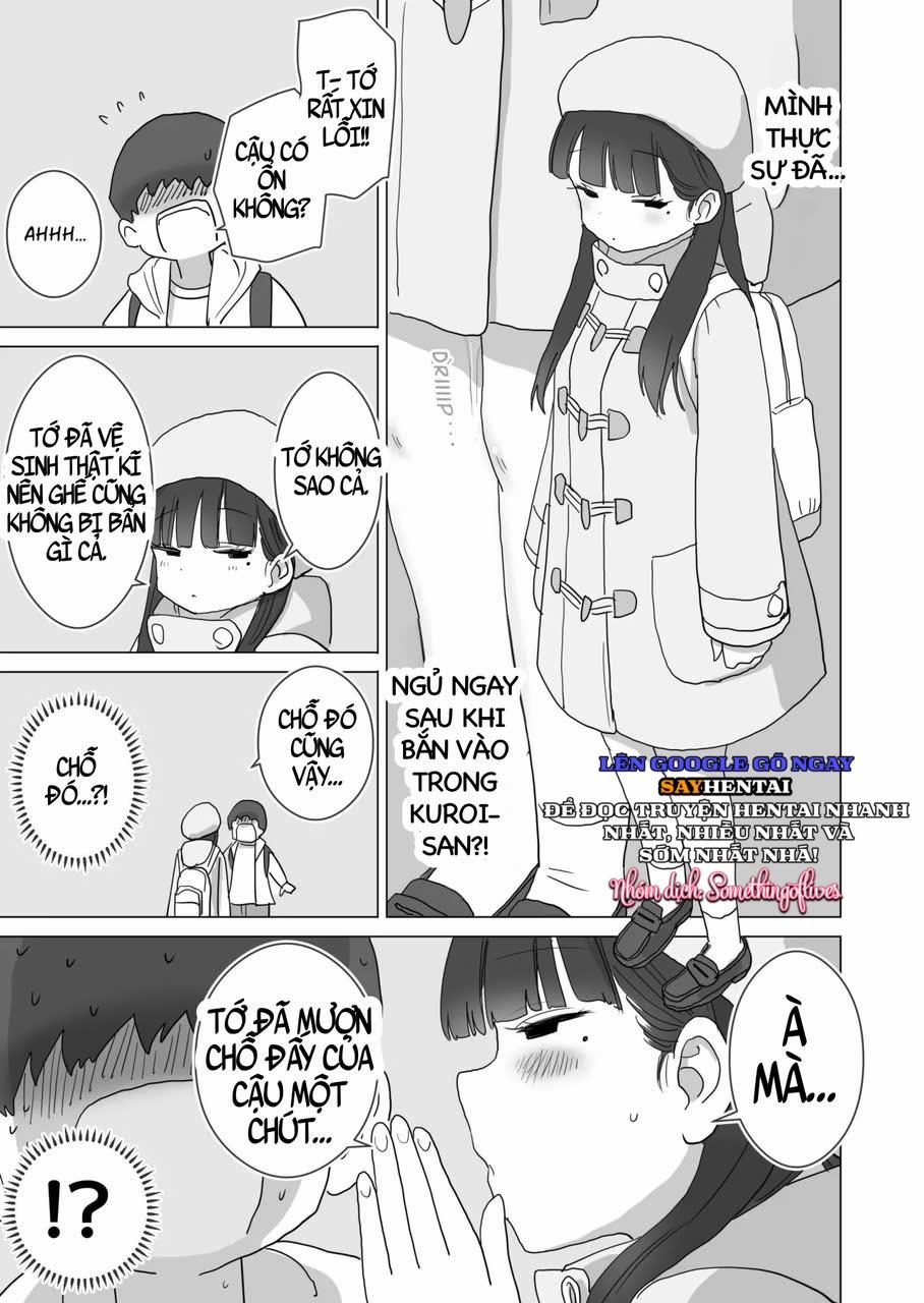 Yokou Bus Demo Kossori Nakadashi Sasete Kureru Classmate No Kuroi-San 2 trang 21