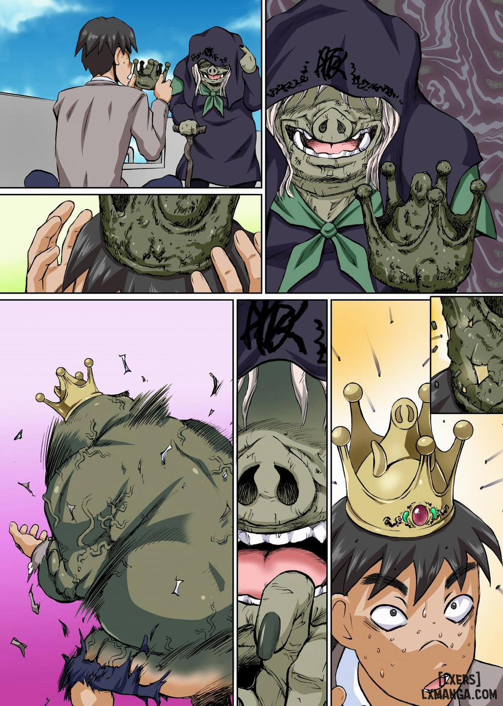 Yokubou no Mama ni Yarimakure! ~Zetsurin Orc ni Natta node Gakuen Oneshot trang 4