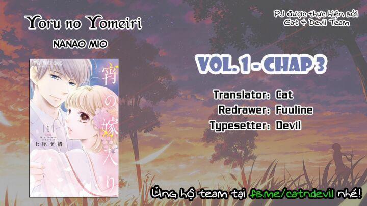 Yoru No Yomeiri 3 trang 0