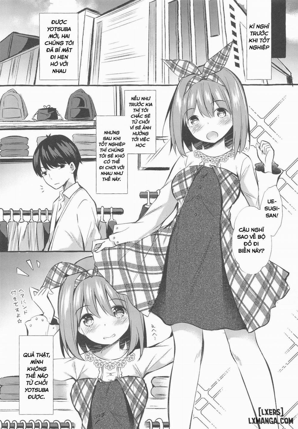 Yotsuba to Shichakushitsu de H Shiyo Oneshot trang 3