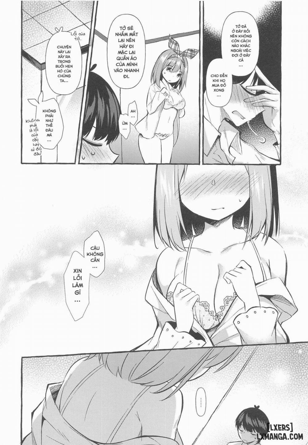 Yotsuba to Shichakushitsu de H Shiyo Oneshot trang 8