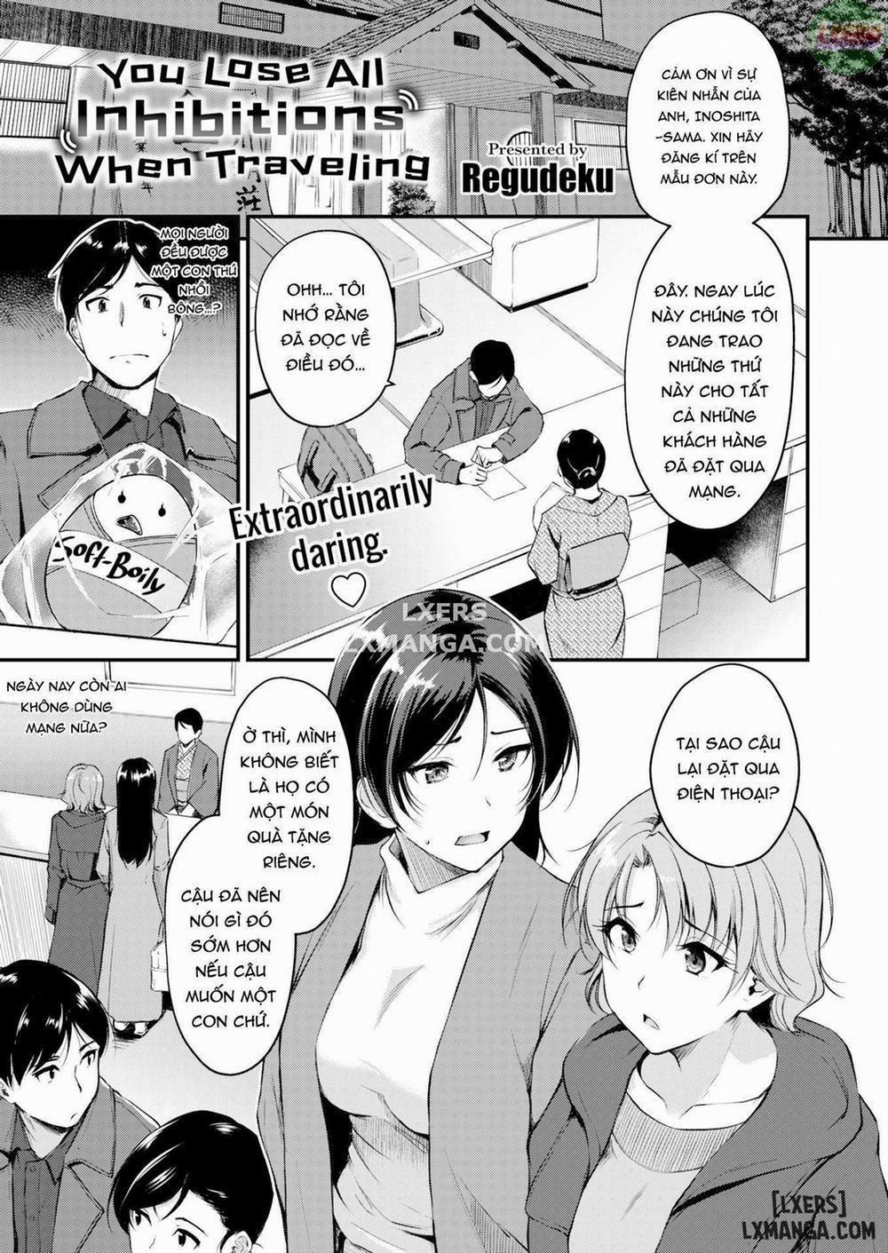You Lose All Inhibitions When Traveling Oneshot trang 0