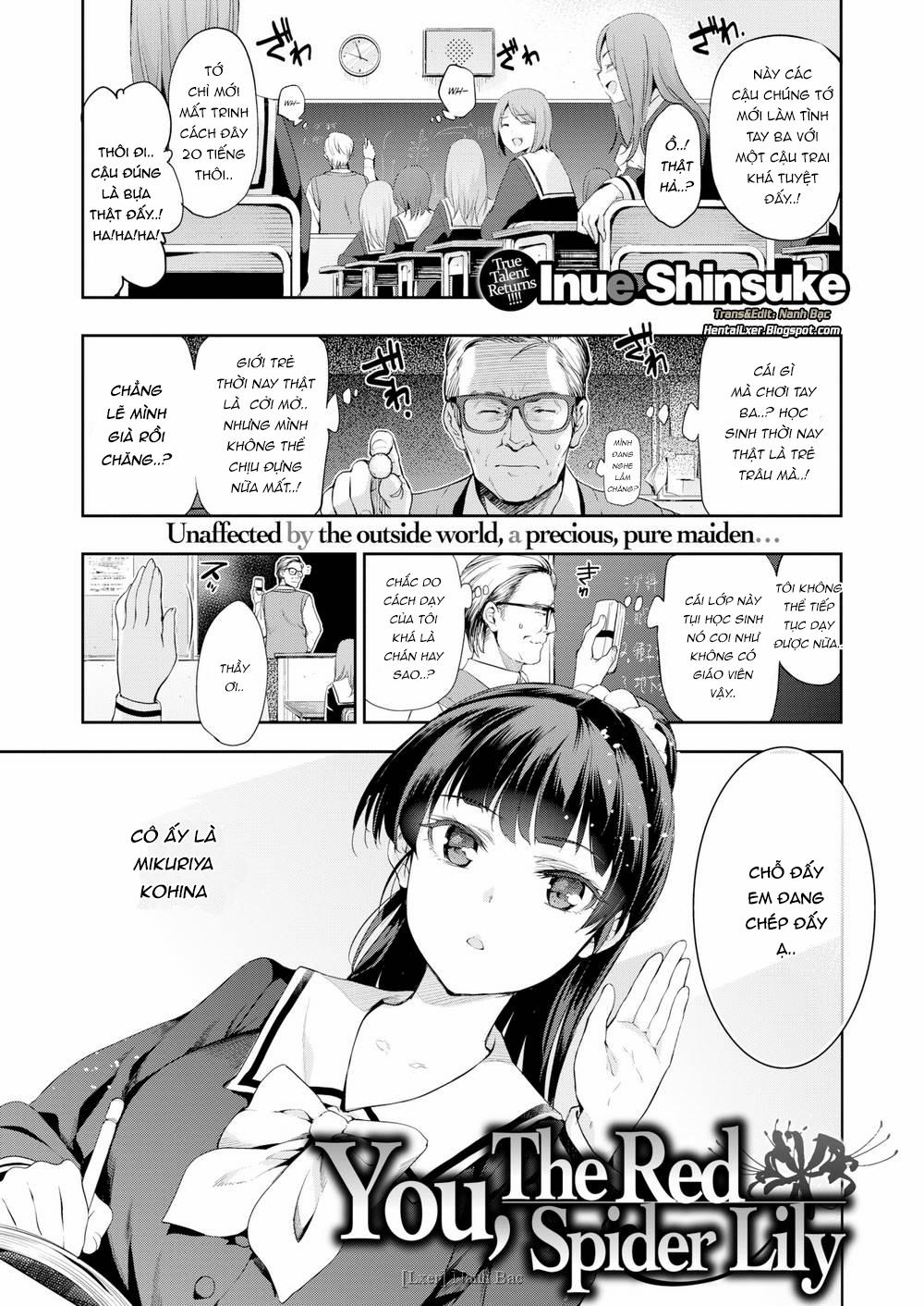 You, the Red Spider Lily Inue Shinsuke trang 0