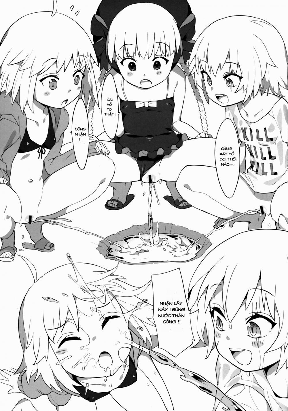 Youjo Eirei ga Oosugi no Ken ni Tsuite Natsu (Fate Grand Order) Oneshot trang 4