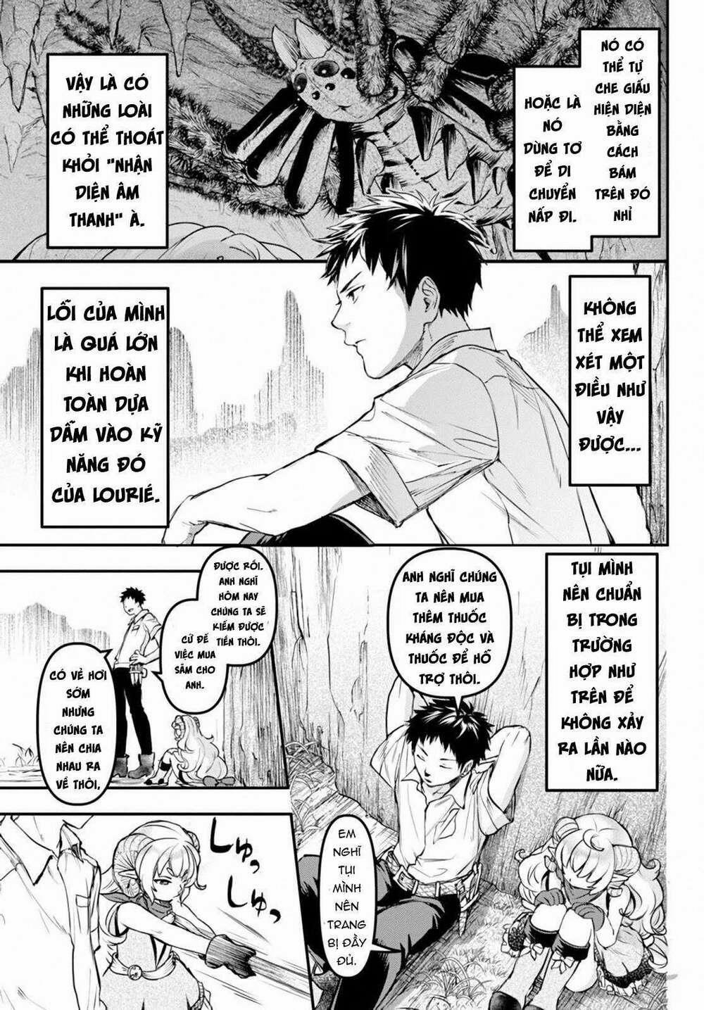 Youjo To Sukoppu To Magan Ou 0 hố tử thần trang 17