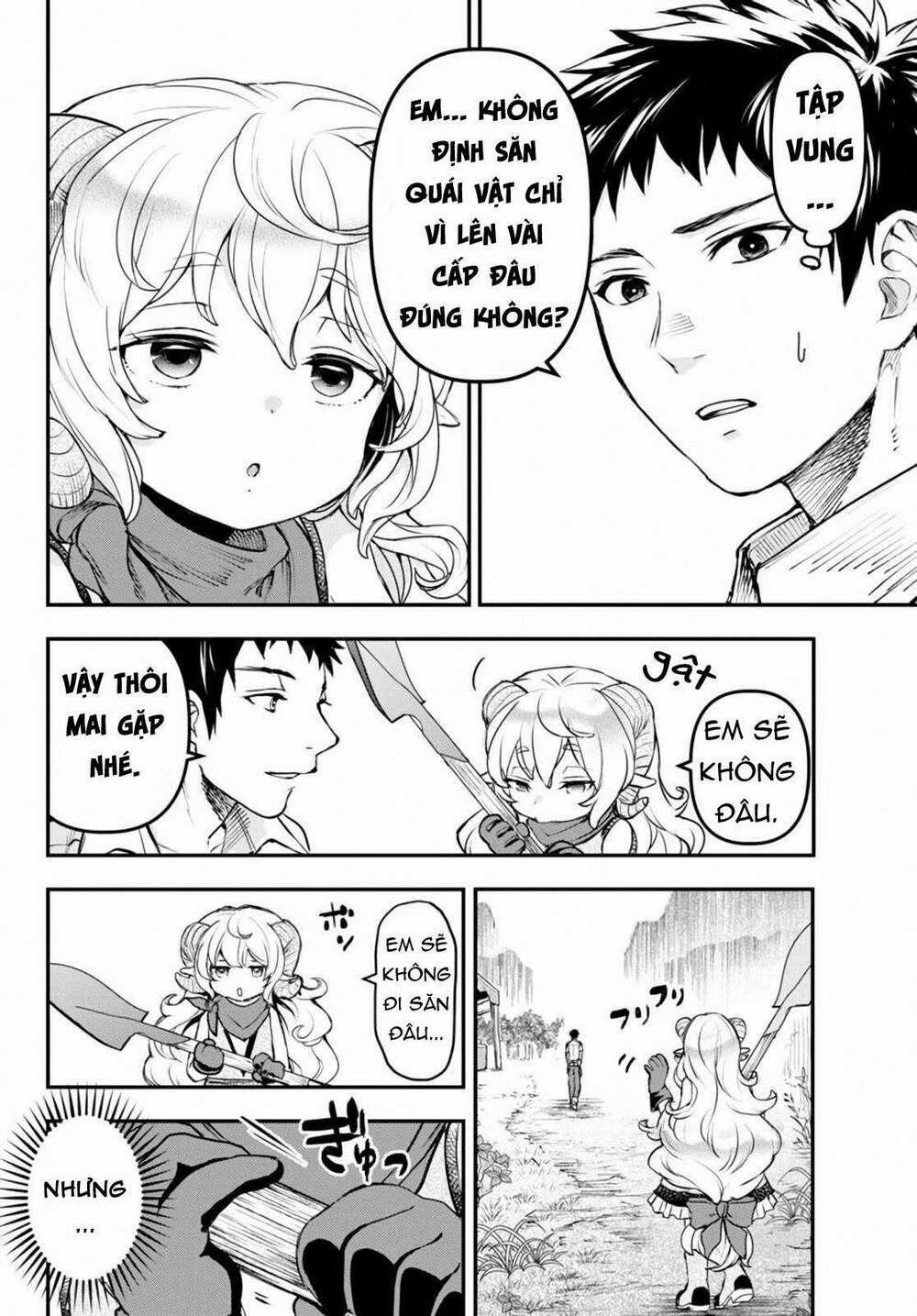 Youjo To Sukoppu To Magan Ou 0 hố tử thần trang 18