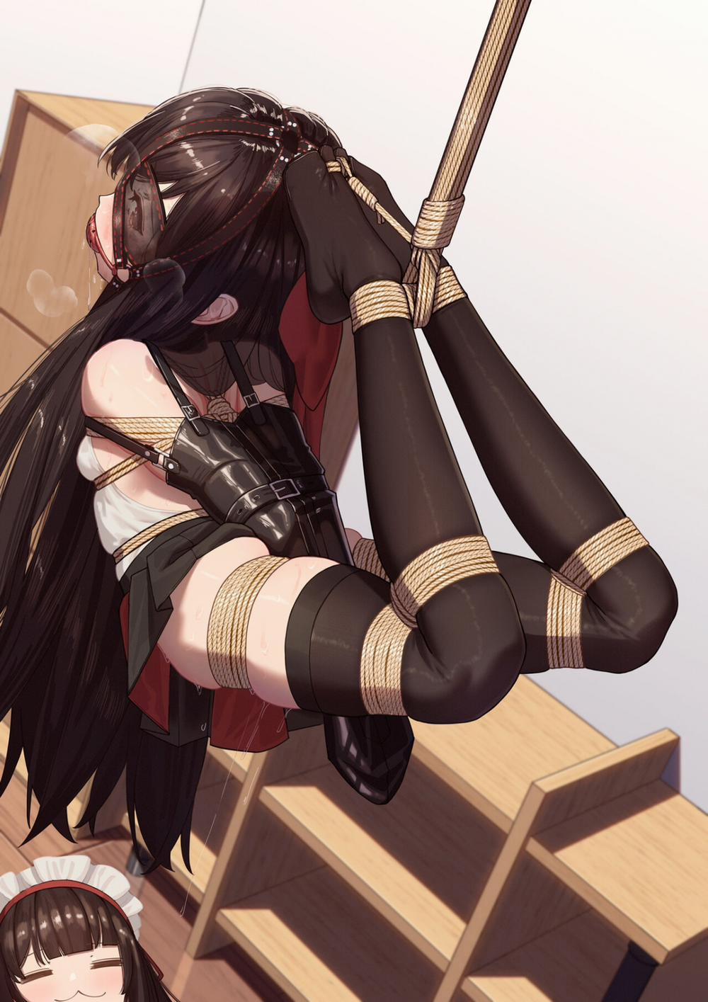 Young Lady's Selfbondage Misadventure Oneshot trang 10