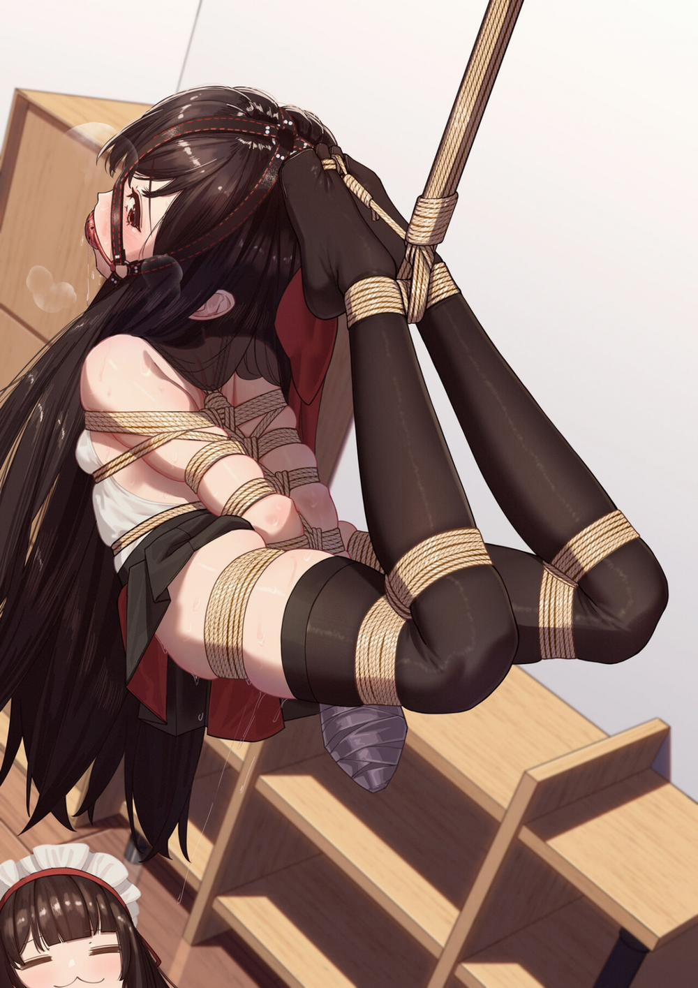 Young Lady's Selfbondage Misadventure Oneshot trang 7