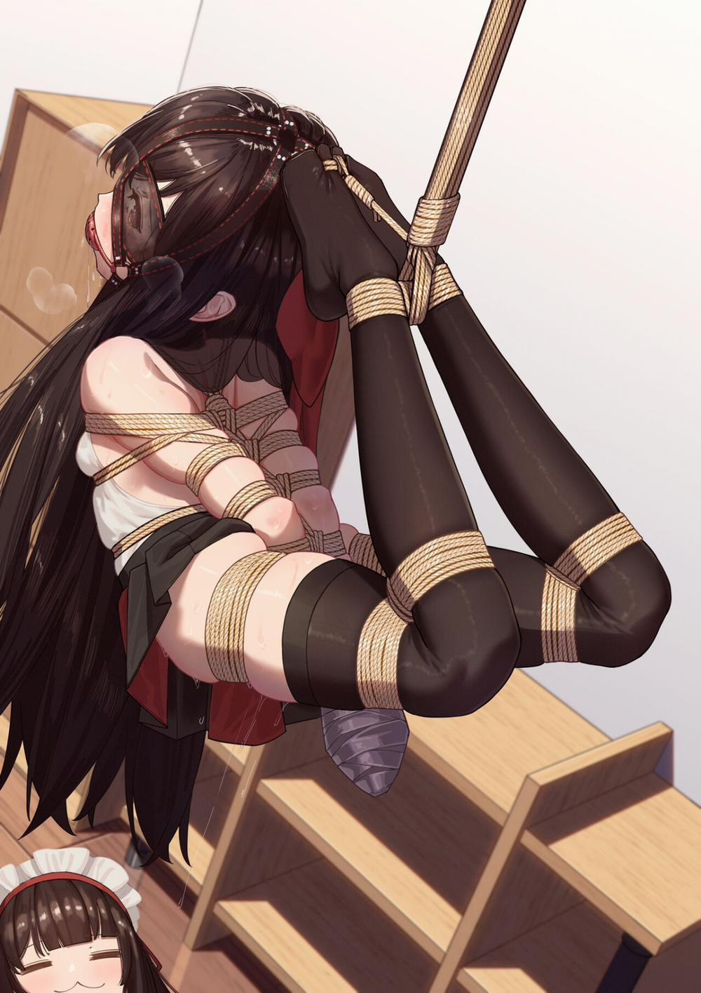 Young Lady's Selfbondage Misadventure Oneshot trang 8