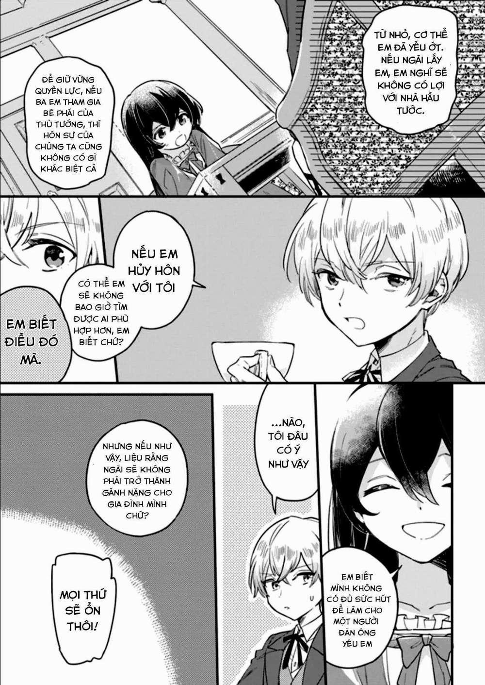 Yowaki Max Reijou Nanoni, Ratsuwan Konyakusha-Sama No Kake Ni Notte Shimatta Even Though 1.3 trang 1