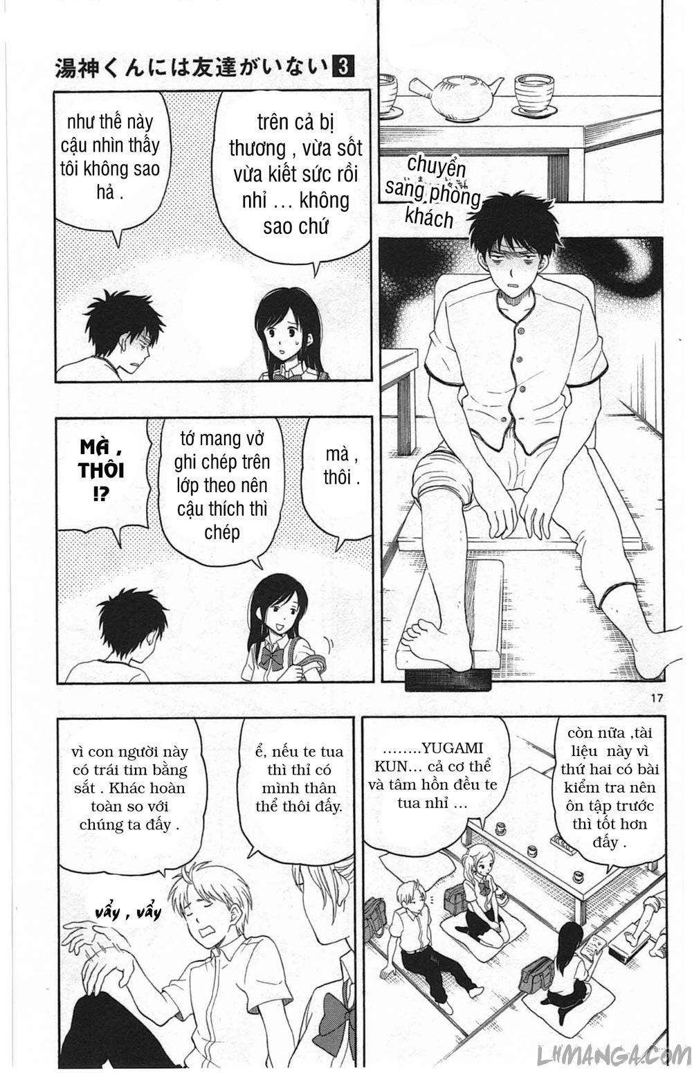 Yugami-Kun Ni Wa Tomodachi Ga Inai Manga 11 trang 17