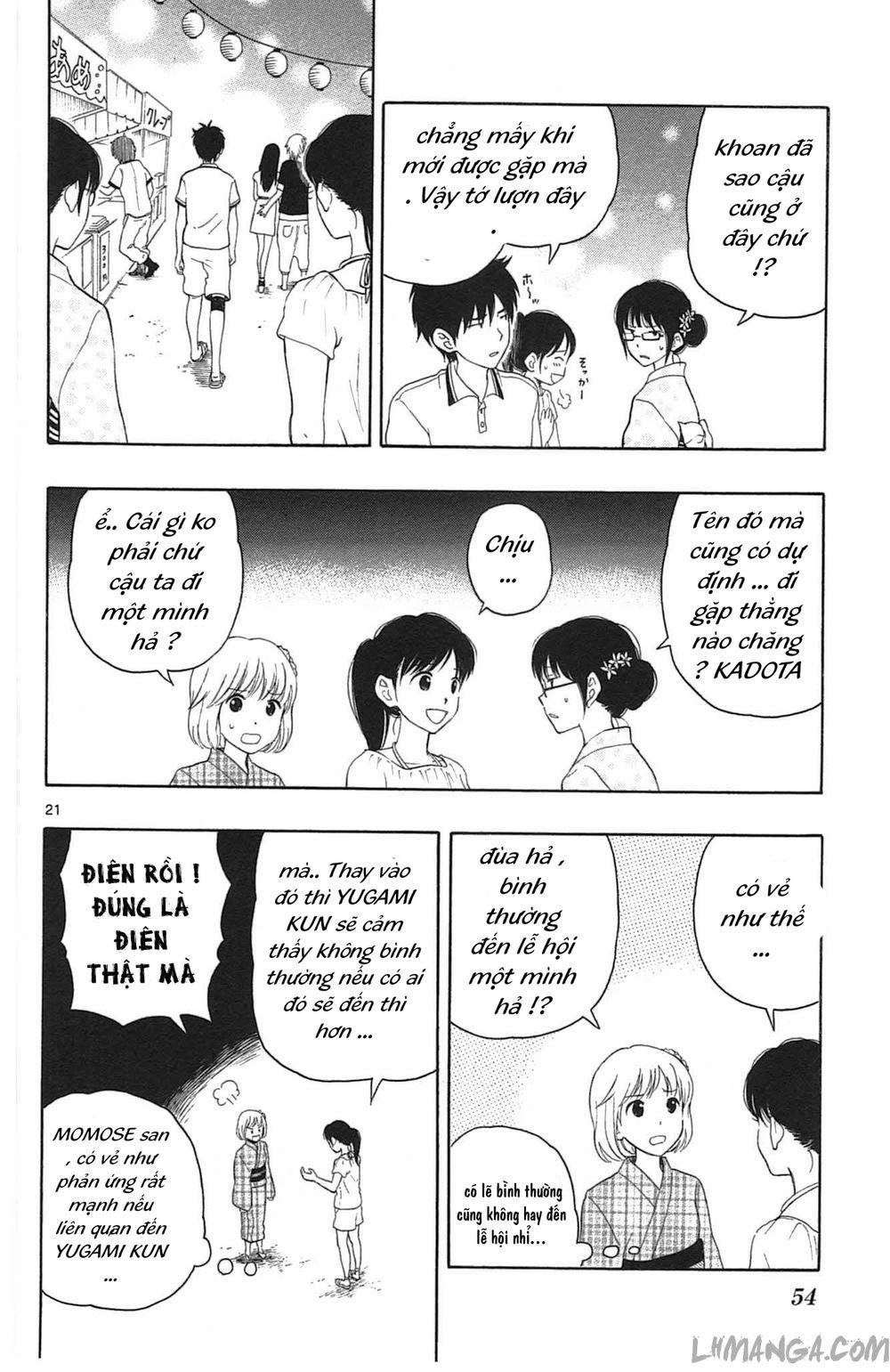 Yugami-Kun Ni Wa Tomodachi Ga Inai Manga 12 trang 22