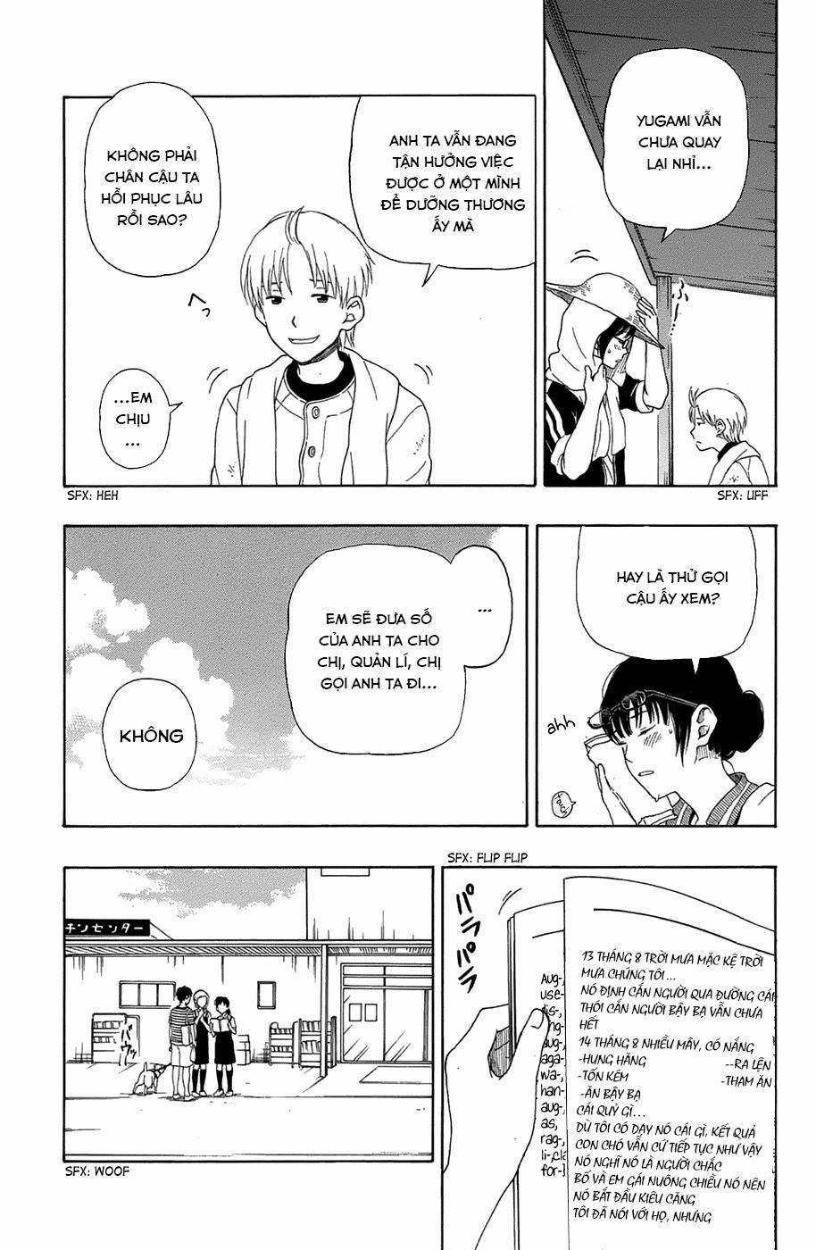 Yugami-Kun Ni Wa Tomodachi Ga Inai Manga 15 trang 9