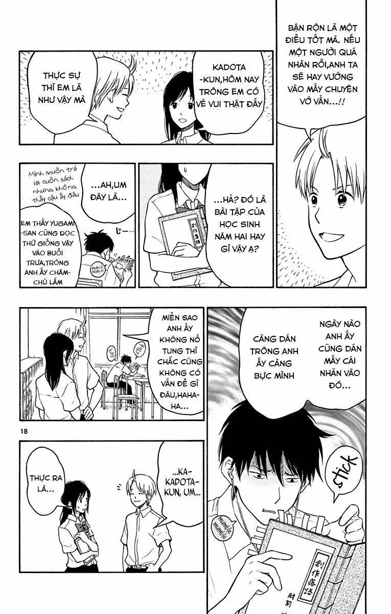 Yugami-Kun Ni Wa Tomodachi Ga Inai Manga 17 trang 22