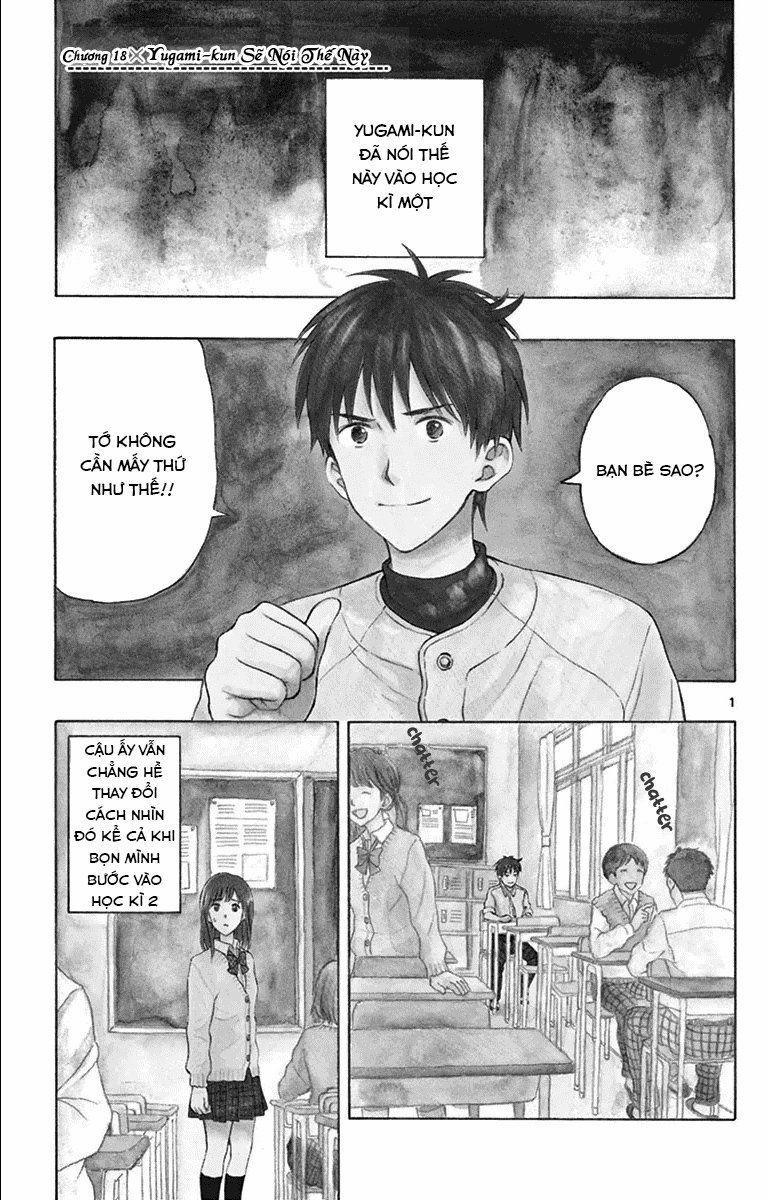 Yugami-Kun Ni Wa Tomodachi Ga Inai Manga 18 trang 1