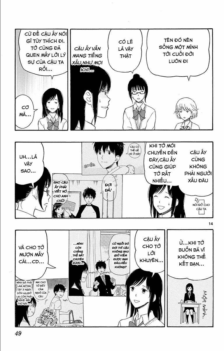 Yugami-Kun Ni Wa Tomodachi Ga Inai Manga 18 trang 14