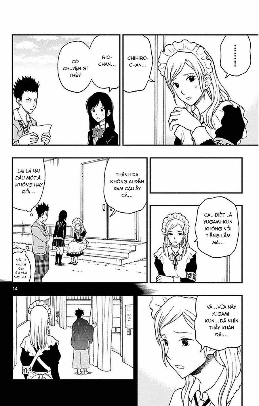 Yugami-Kun Ni Wa Tomodachi Ga Inai Manga 27 trang 17