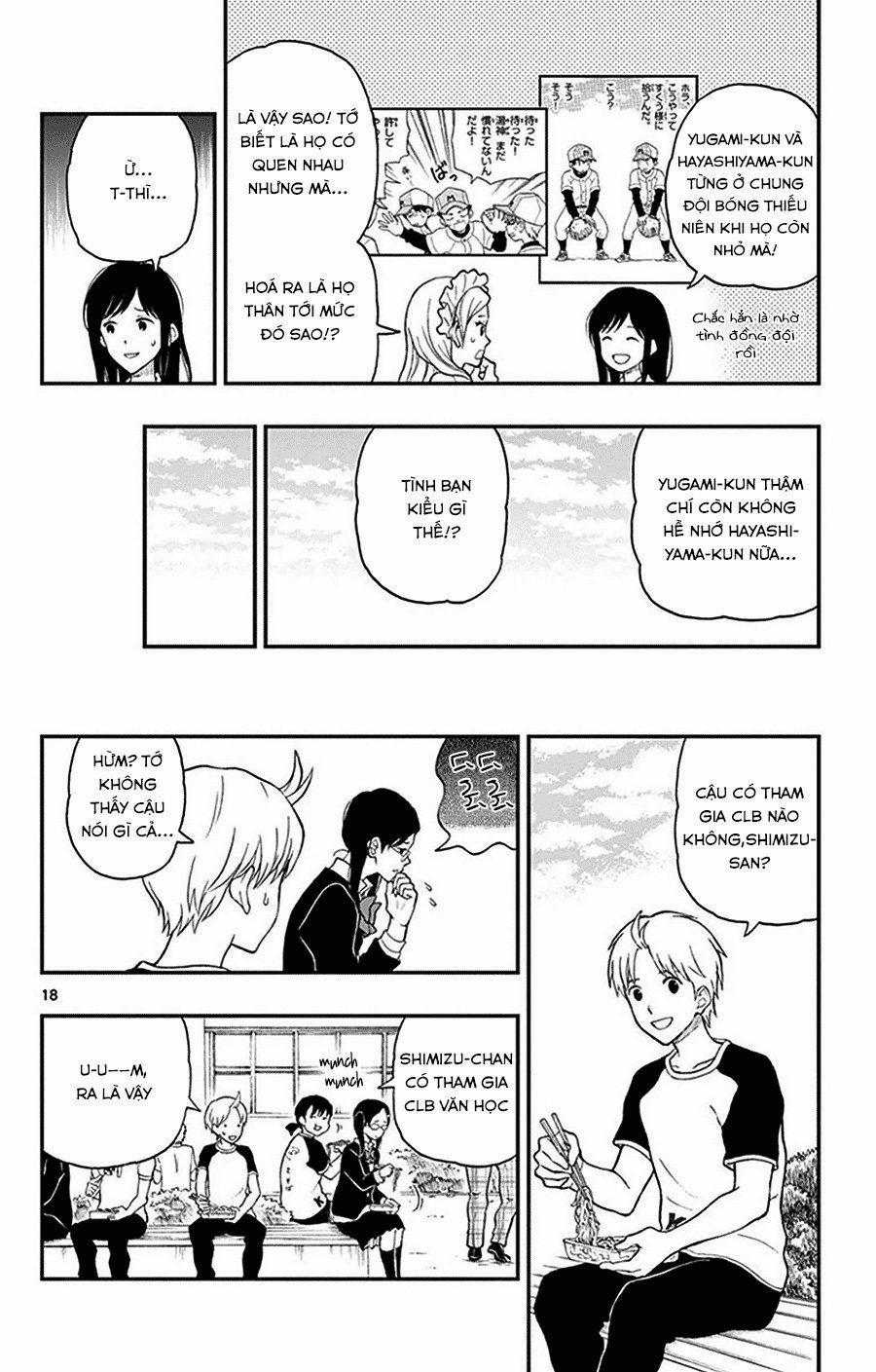 Yugami-Kun Ni Wa Tomodachi Ga Inai Manga 27 trang 21