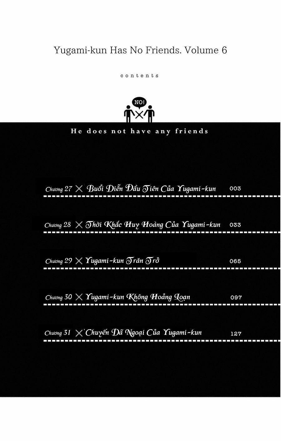 Yugami-Kun Ni Wa Tomodachi Ga Inai Manga 27 trang 3