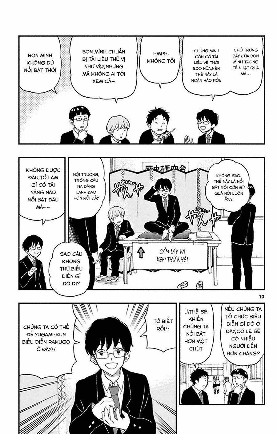 Yugami-Kun Ni Wa Tomodachi Ga Inai Manga 28 trang 10