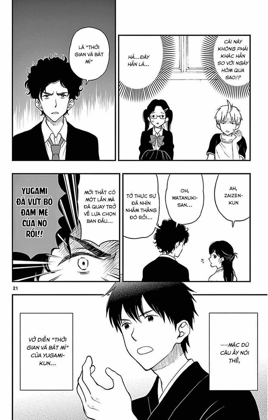 Yugami-Kun Ni Wa Tomodachi Ga Inai Manga 28 trang 21