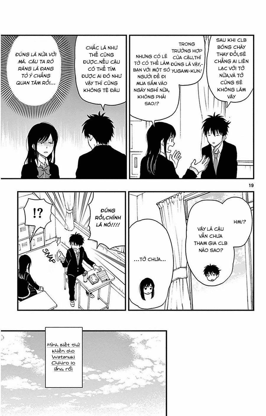 Yugami-Kun Ni Wa Tomodachi Ga Inai Manga 29 trang 19
