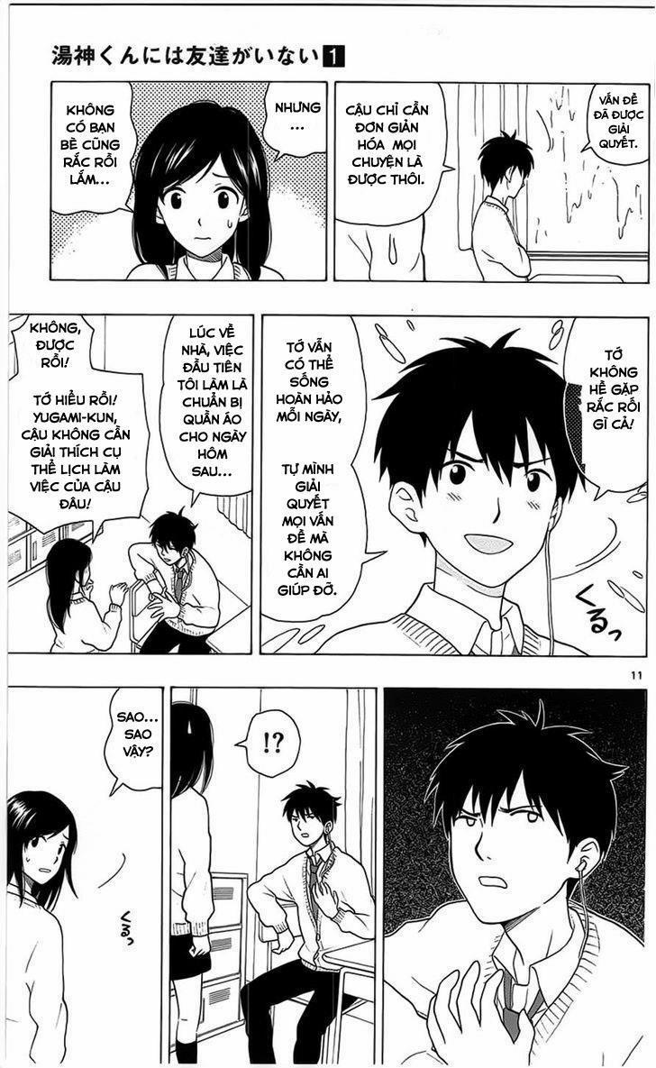 Yugami-Kun Ni Wa Tomodachi Ga Inai Manga 3 trang 10