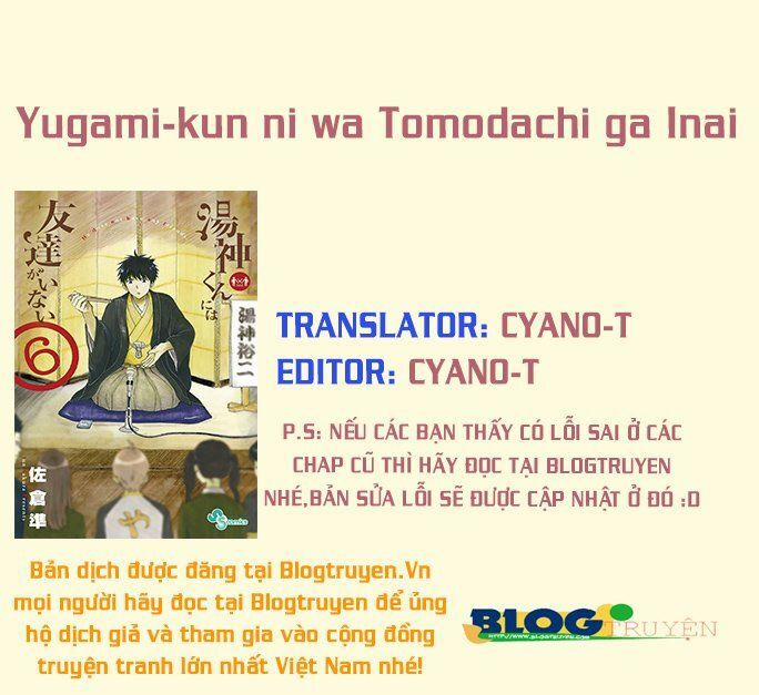 Yugami-Kun Ni Wa Tomodachi Ga Inai Manga 31.5 trang 12
