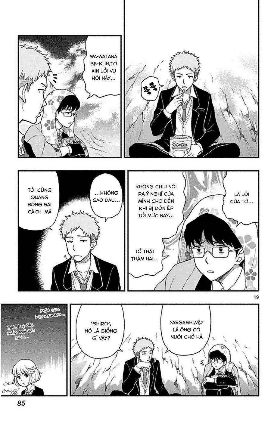 Yugami-Kun Ni Wa Tomodachi Ga Inai Manga 34 trang 19