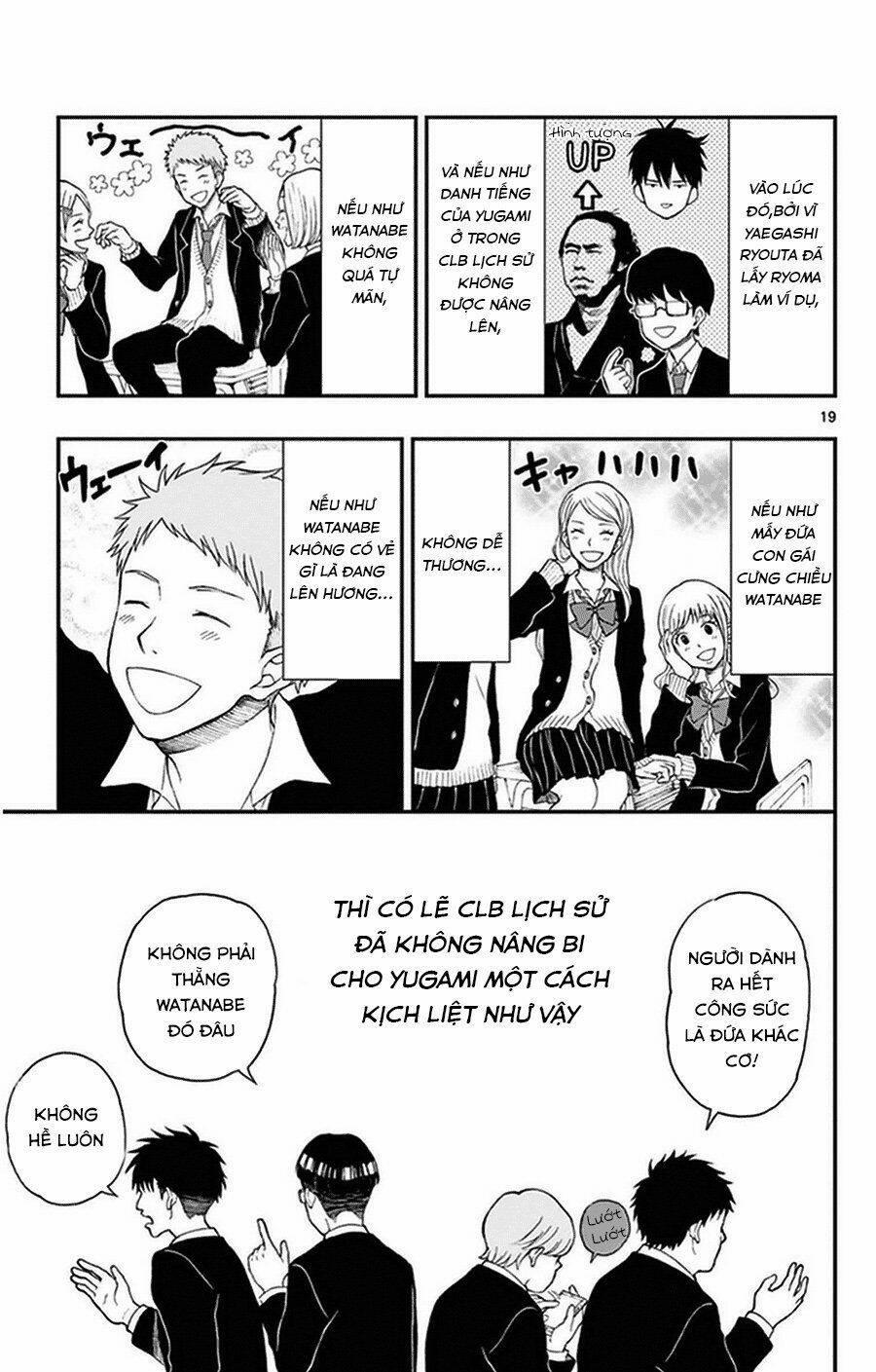 Yugami-Kun Ni Wa Tomodachi Ga Inai Manga 35 trang 19