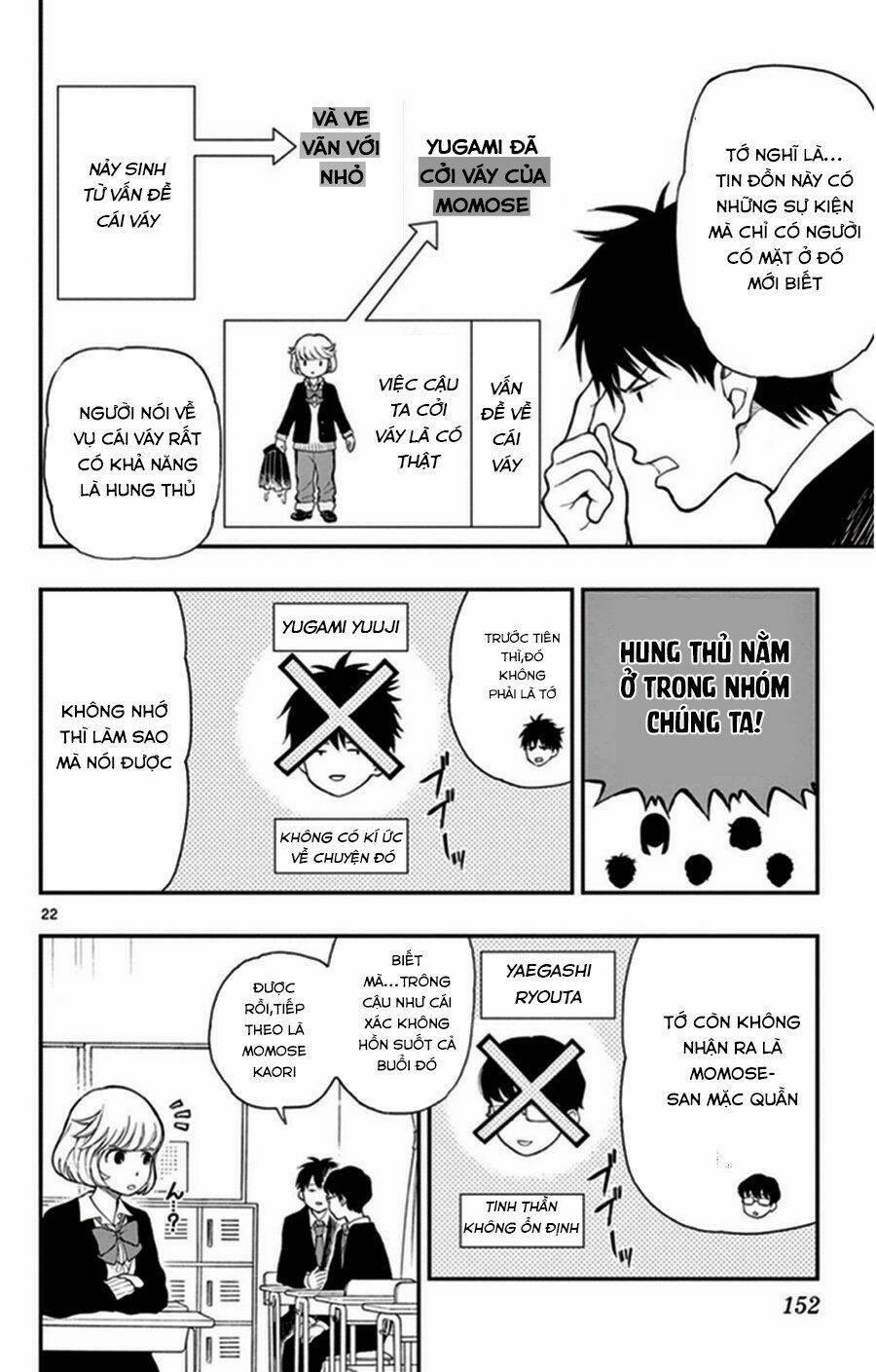 Yugami-Kun Ni Wa Tomodachi Ga Inai Manga 36 trang 22