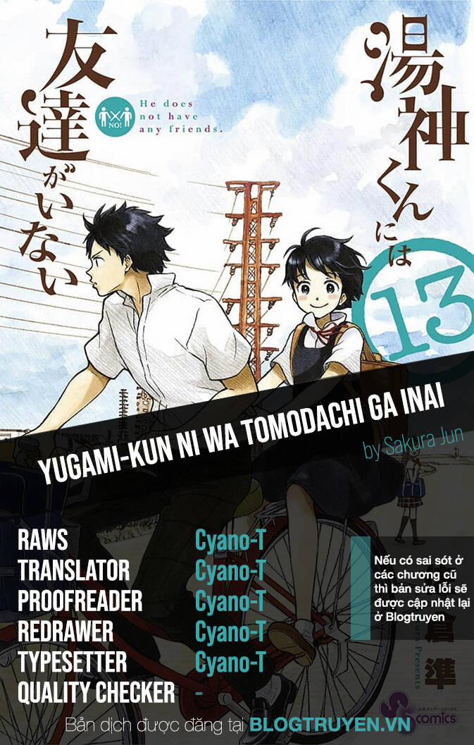 Yugami-Kun Ni Wa Tomodachi Ga Inai Manga 63 trang 0