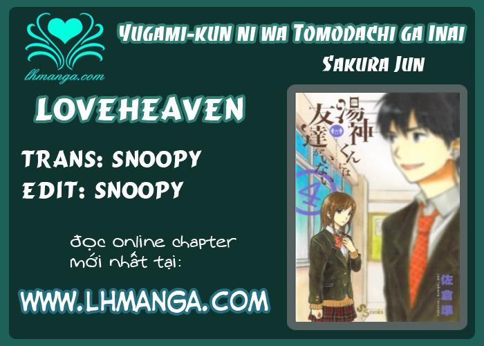 Yugami-Kun Ni Wa Tomodachi Ga Inai Manga 9 trang 1
