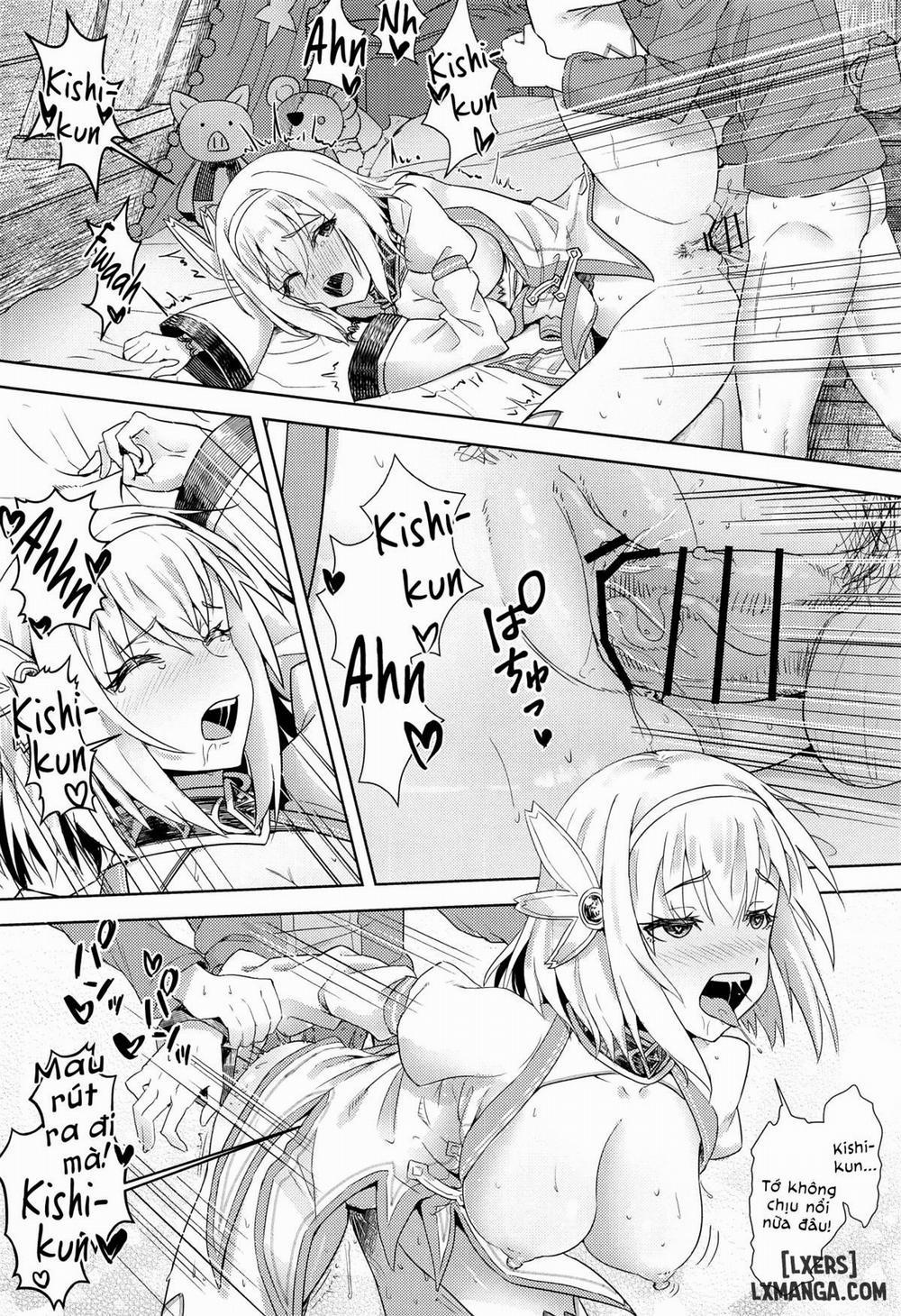 Yui-chan and Kishi-kun's Private Moment ♡ Oneshot trang 10