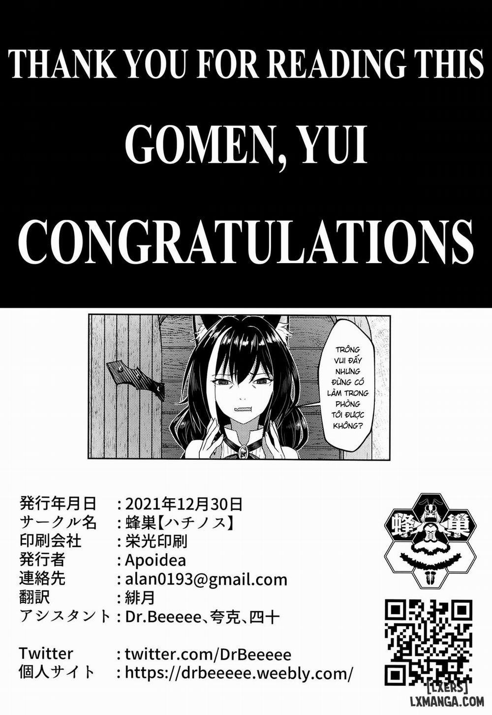 Yui-chan and Kishi-kun's Private Moment ♡ Oneshot trang 31