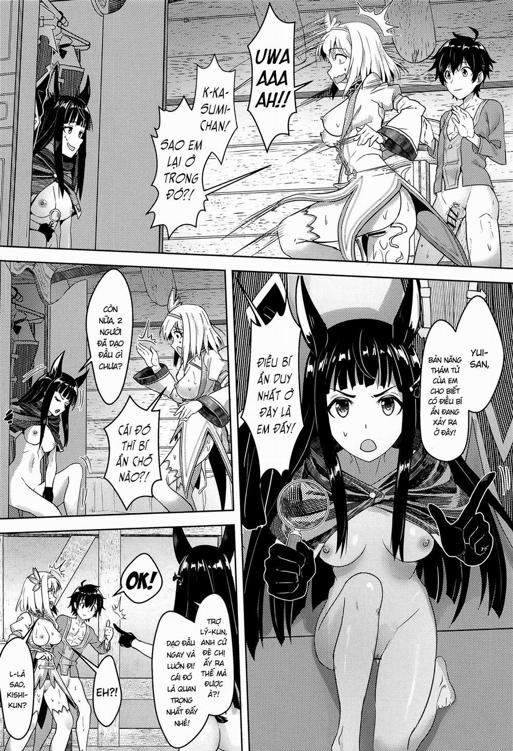 Yui-chan to Kishi-kun Futarikiri no Hitotoki Oneshot trang 19