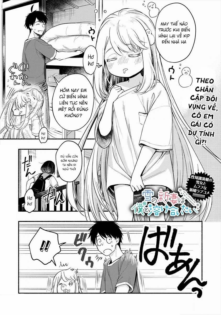 Yuki No Niiduma Wa Boku To Tokeaitai 11 trang 3
