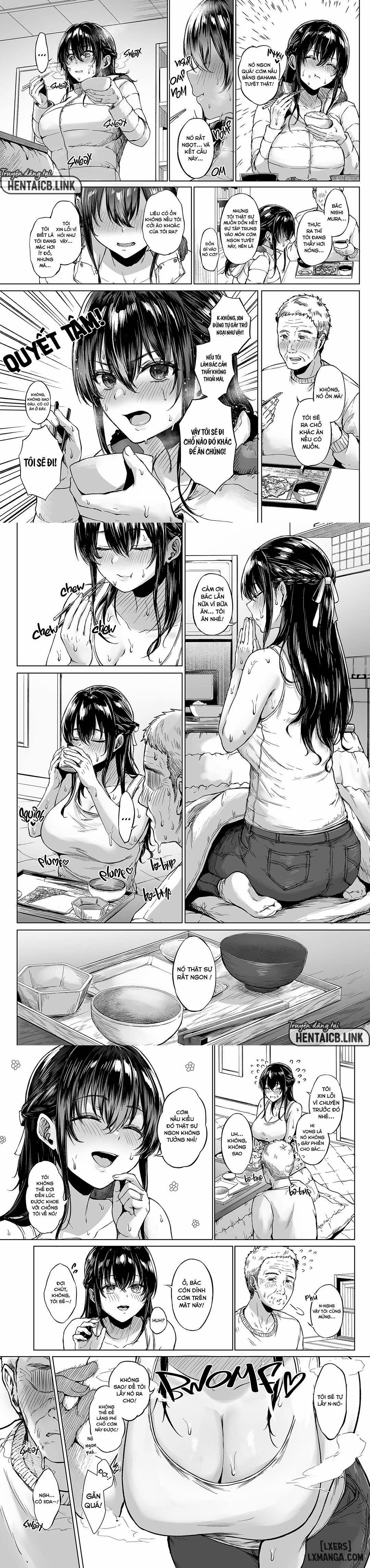 Yukiguni no Younetsu - Hirusagari no Muboubi Hitozuma wo daku Oneshot trang 4