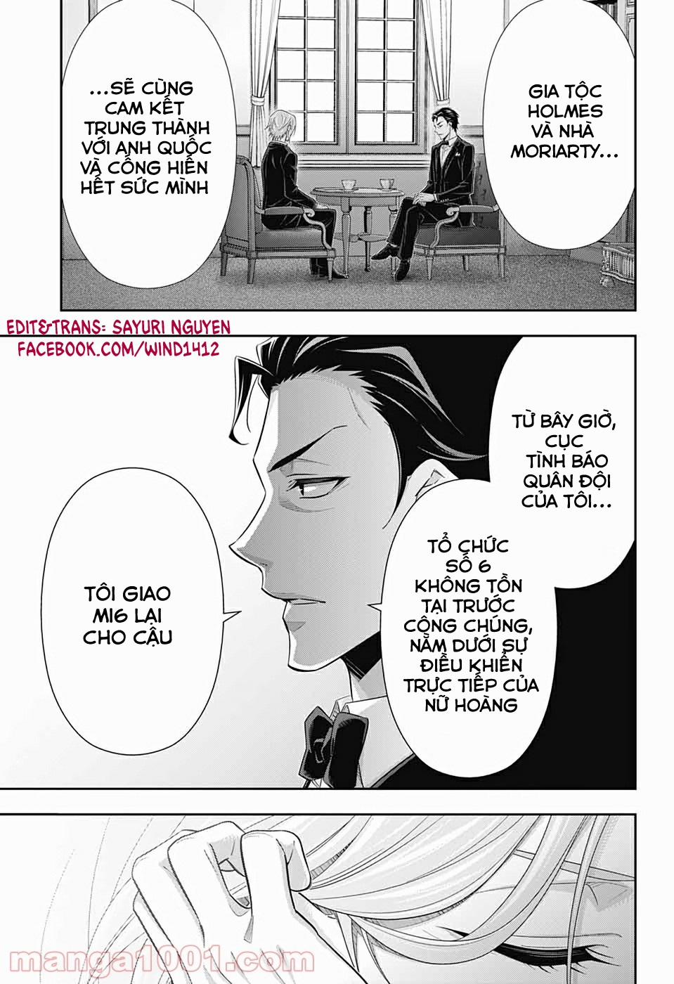 Yukoku No Moriarty 56 trang 18