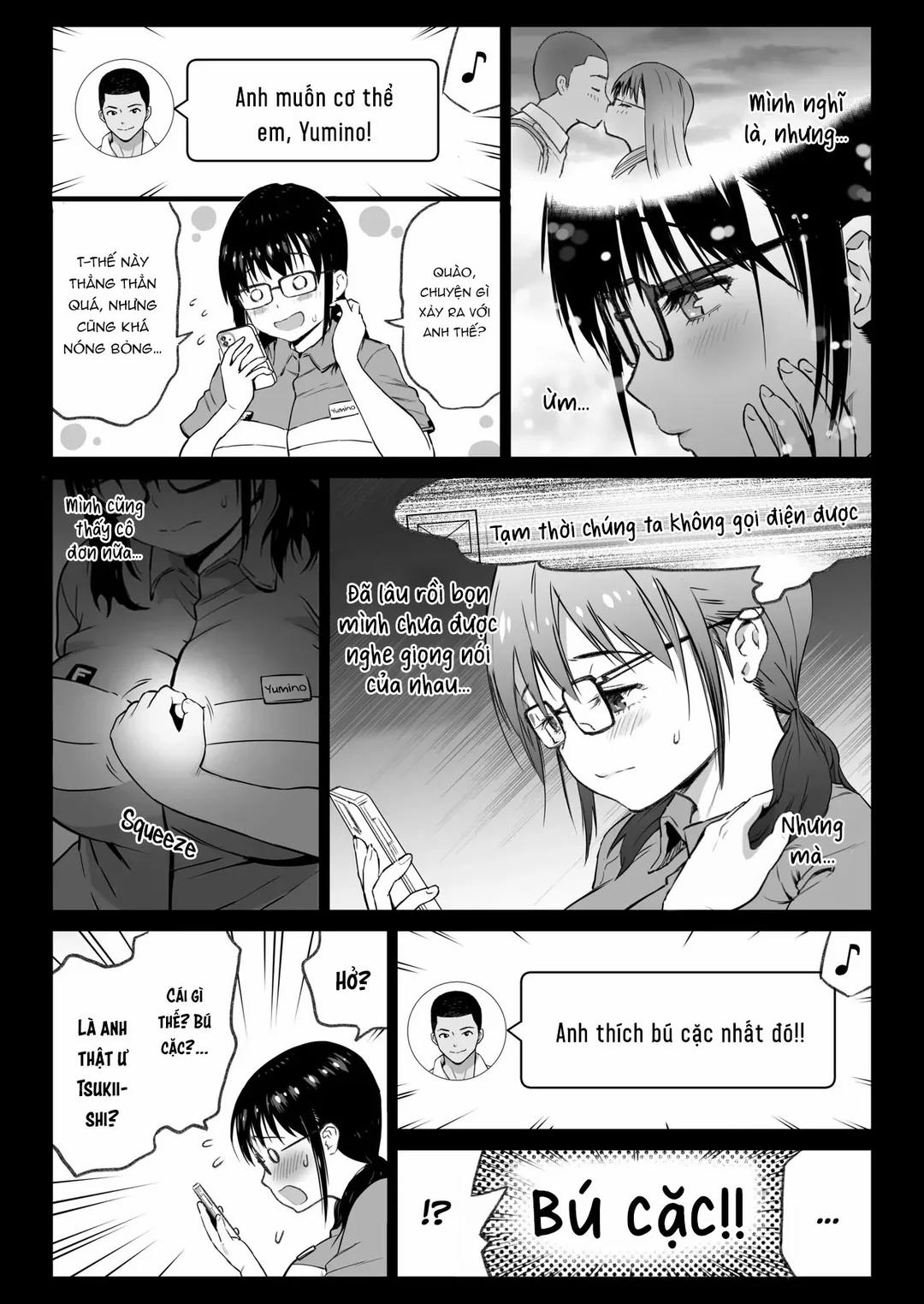 Yumino lại bị quản lý quấy rối Oneshot trang 9