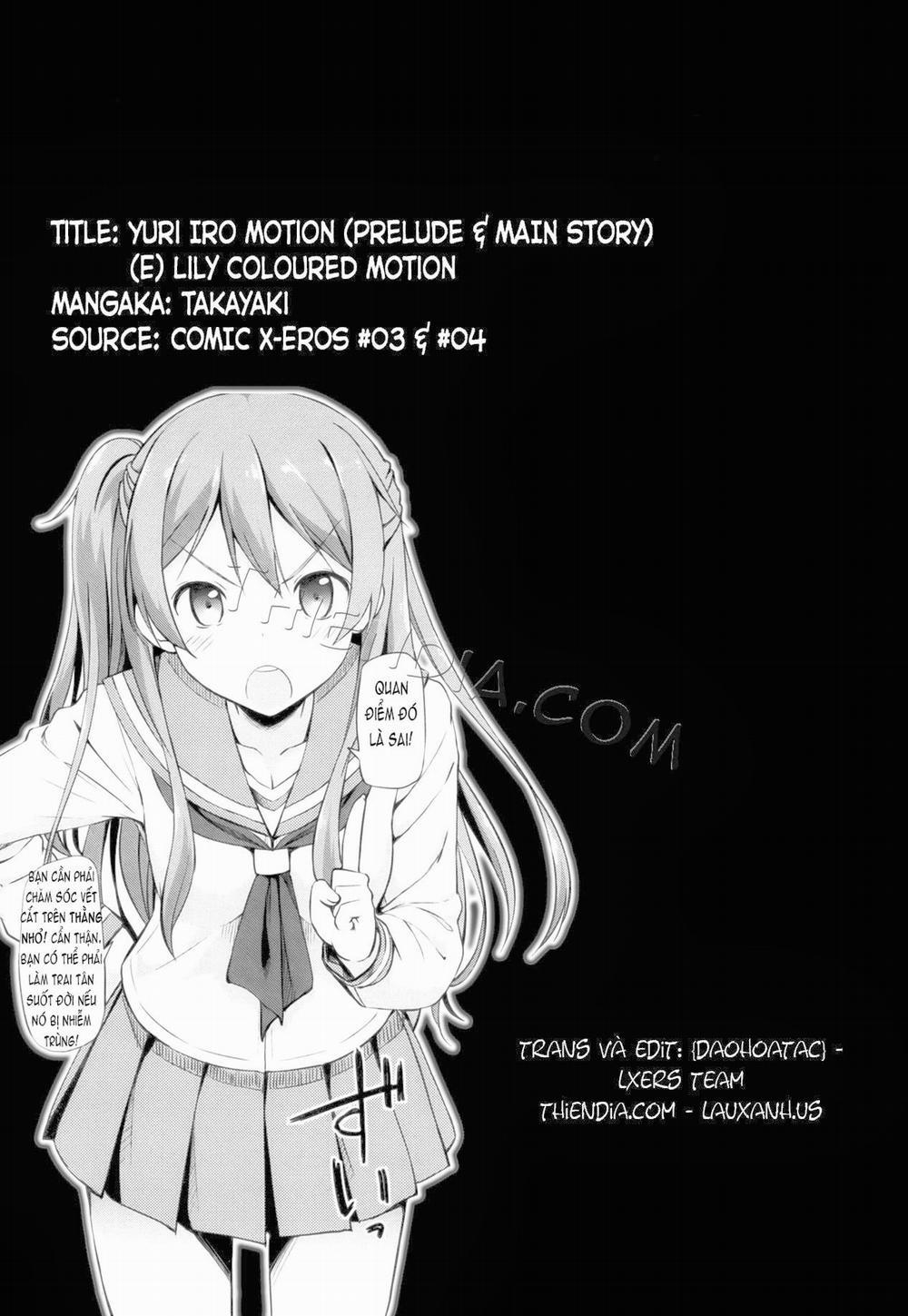 Yuri Iro Motion & Prelude Oneshot trang 18