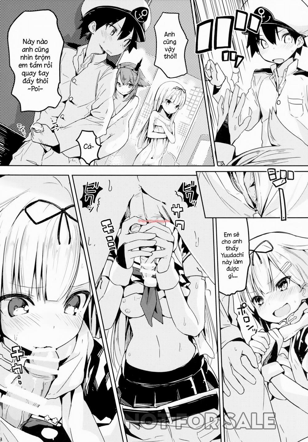 Yuudachi To Teitoku Ga H De Kenka (Kancolle) Oneshot trang 8