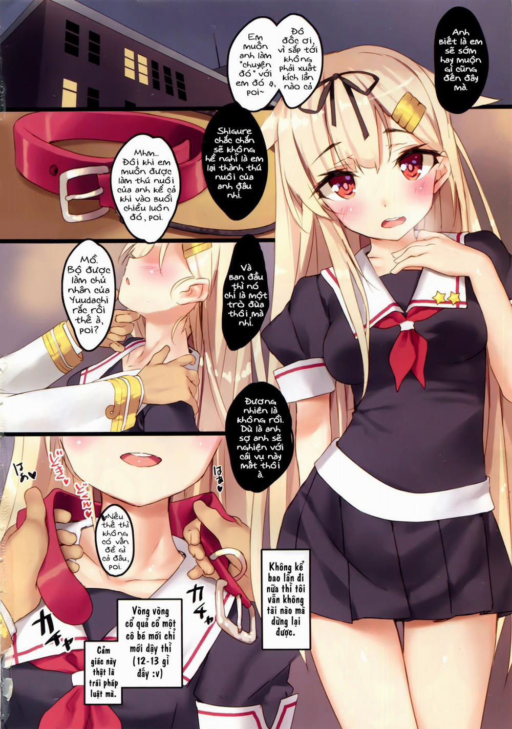 Yuudachi wa Teitoku-san ga Daisukippoi! (Kancolle) Oneshot [Full Color] trang 2