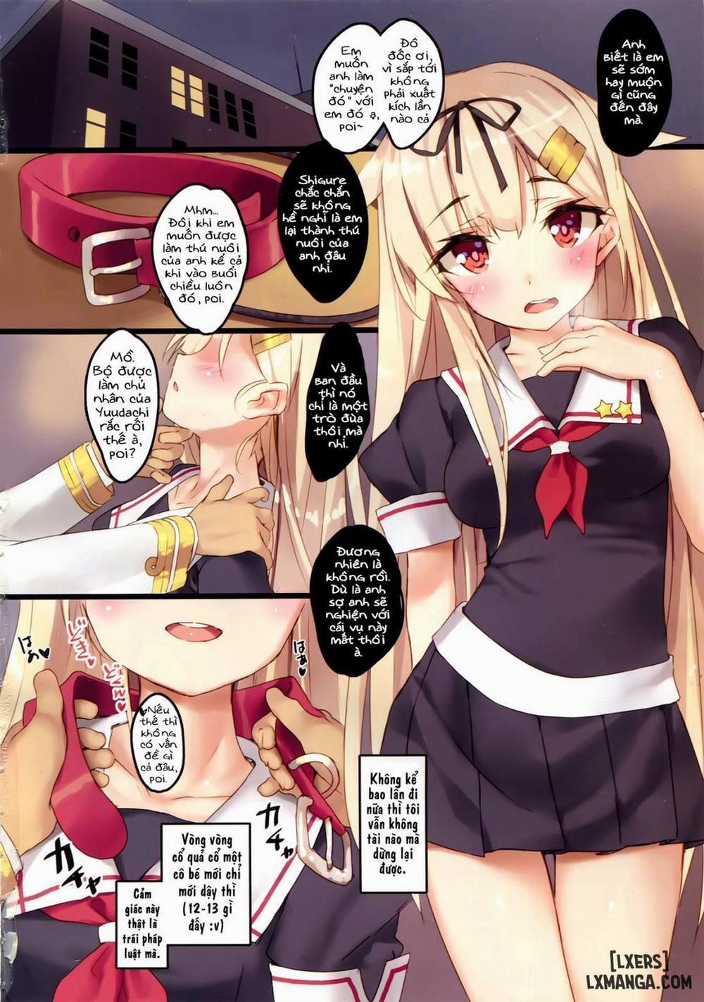 Yuudachi wa Teitoku-san ga Daisukippoi Oneshot trang 2