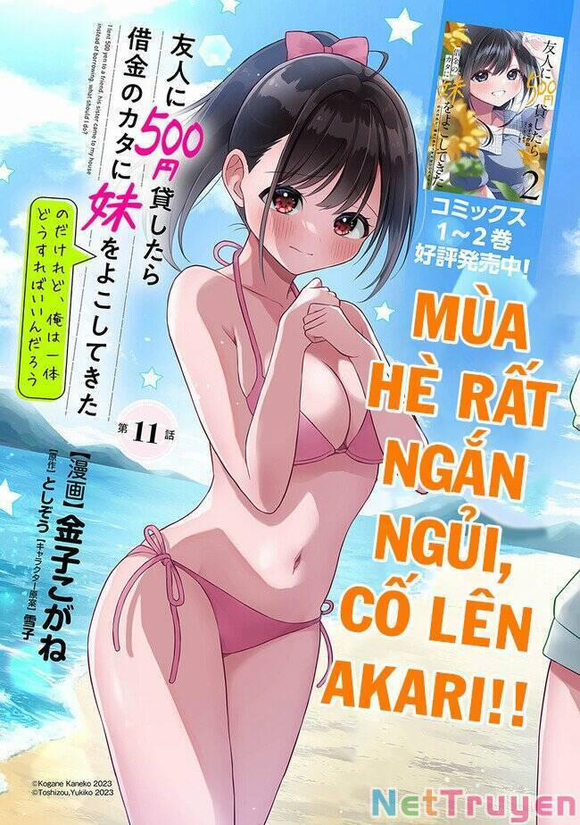 Yuujin Ni 500 Yen Kashitara Shakkin No Kata Ni Imouto Wo Yokoshitekita No Dakeredo, Ore Wa Ittai Dou 11 trang 3