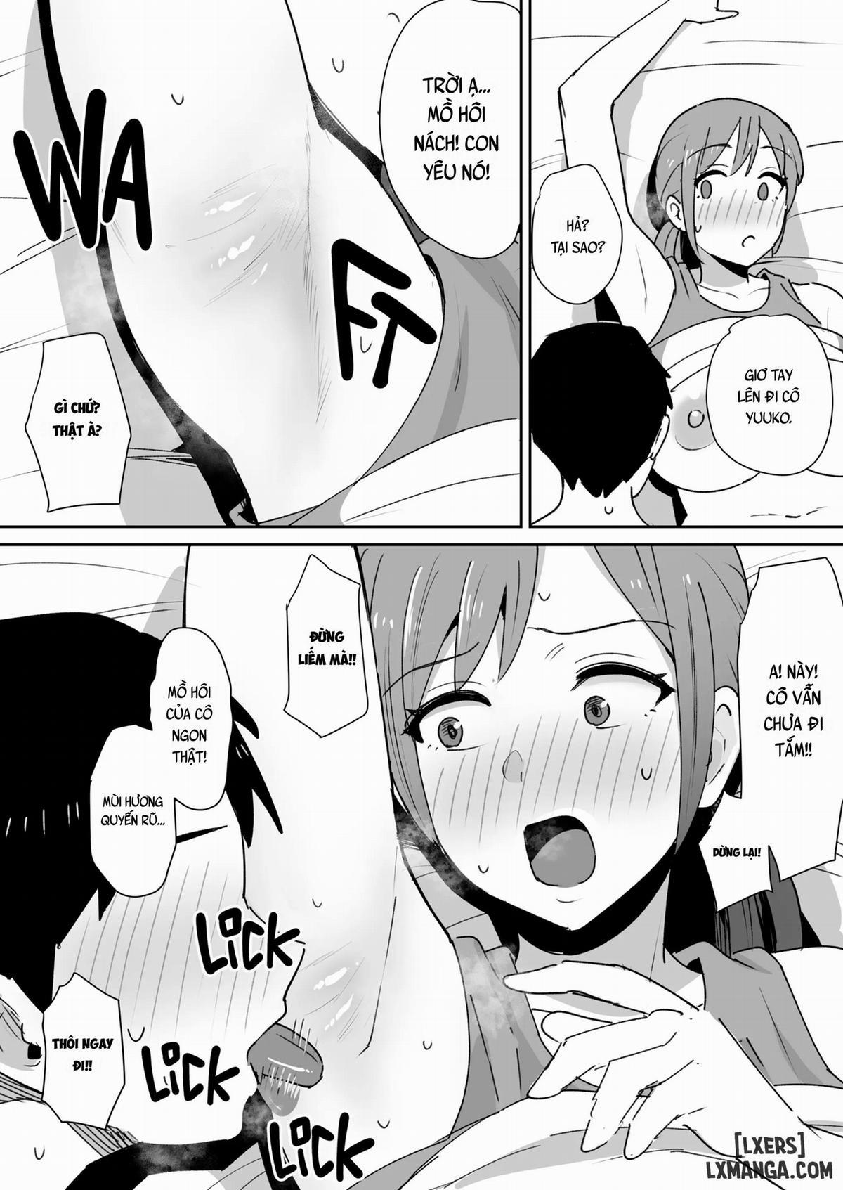 Yuujin No Haha Wa Dekachin Ni Yowai 1 trang 34